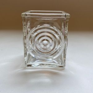 Glass votive holder